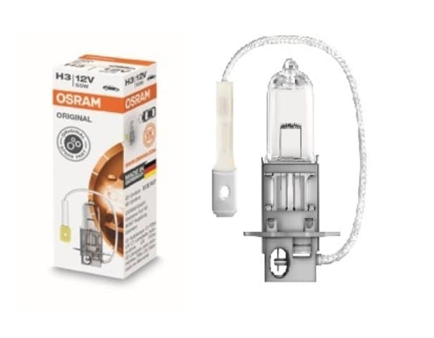 STANDART AMPUL- FAR AMPULÜ; 12V/H3 55W (64151) (DUY PK22S) (OSRAM) (1/2)