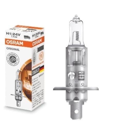 STANDART AMPUL- FAR AMPULÜ; 24V/H1 70W (64155) (DUY P14,5S) (OSRAM) (1/2)