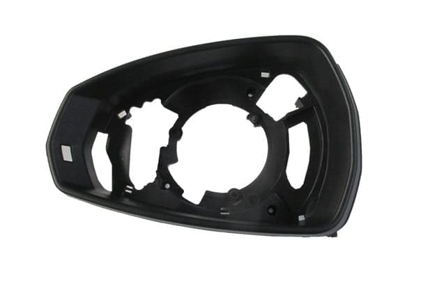 AUDI A3- SD/HB/SB- 13/16; AYNA KAPAĞI ÇERÇEVESİ SOL (SİYAH) (1/2)