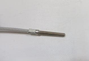 MITSUBISHI L200- PICK UP- 99/06; ÖN EL FREN TELİ ÇİFT KABİN (KISA TİP) (SH) (29CM) thumbnail 2