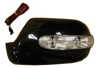 BMW 5 SERI- E39- 96/00; AYNA KAPAĞI SAĞ SİYAH SİNYALLİ (1/2)