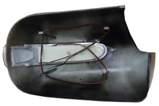 BMW 5 SERI- E39- 96/00; AYNA KAPAĞI SAĞ SİYAH SİNYALLİ thumbnail 2