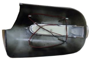 BMW 5 SERI- E39- 96/00; AYNA KAPAĞI SOL SİYAH SİNYALLİ thumbnail 2