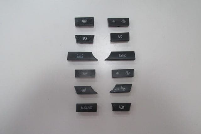 BMW 5 SERI- F10- 10/16; KLİMA AYAR DÜĞME SETİ (12 PARÇA) (1/2)