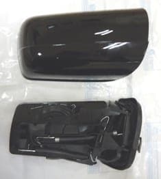 MERCEDES C CLASS- W202- 93/99; KAPI AYNASI SAĞ ELEKTRIKLİ/ISITMALI 5FİŞLİ BEYAZ CAMLI/SİYAH KAPA (1/3)