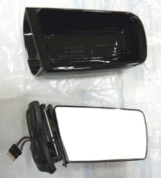 MERCEDES C CLASS- W202- 93/99; KAPI AYNASI SAĞ ELEKTRIKLİ/ISITMALI 5FİŞLİ BEYAZ CAMLI/SİYAH KAPA thumbnail 2