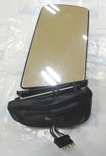 MERCEDES C CLASS- W202- 93/99; KAPI AYNASI SAĞ ELEKTRIKLİ/ISITMALI 5FİŞLİ BEYAZ CAMLI/SİYAH KAPA thumbnail 3