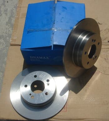 MERCEDES E CLASS- W210- 00/02; ARKA FREN DİSKİ (DÜZ)(ADET)(KOMPRESSOR)(290X10X67X55,5X5-1-1)(BRA thumbnail 2