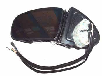 MERCEDES S CLASS- W220- 98/01; KAPI AYNASI SOL ELEKTRİKLİ ISITMALI/SİNYALLİ/KAPAKSIZ (13FİŞ) (1/2)