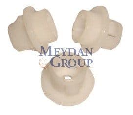 TOYOTA HILUX- PICK UP LN145- 98/01; ARKA TAMPON KLİPSİ (ALTA TAKILAN TİP) (HUSHAN) (1/1)