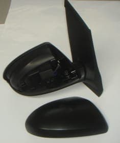 MAZDA 2- HB- 08/14; KAPI AYNASI SAĞ ELEKTRİKLİ/ISITMALI SİYAH (EL İLE KATLANIR TİP) (TYG) (1/1)