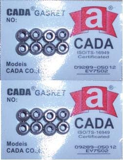 SUZUKI VITARA- 88/98; SUPAP LASTİĞİ SET 16 ADET (EV7502)(SK416) 1.6CC (CADA) (1/1)