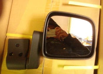 JEEP WRANGLER- 03/06; KAPI AYNASI SAĞ MANUEL SİYAH (POLYWAY) thumbnail 2