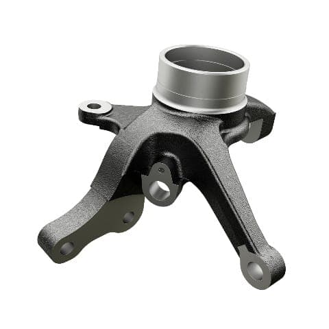 HYUNDAI ACCENT- 98/00; ÖN AKS TAŞIYICI SAĞ (ABS Lİ) thumbnail 2