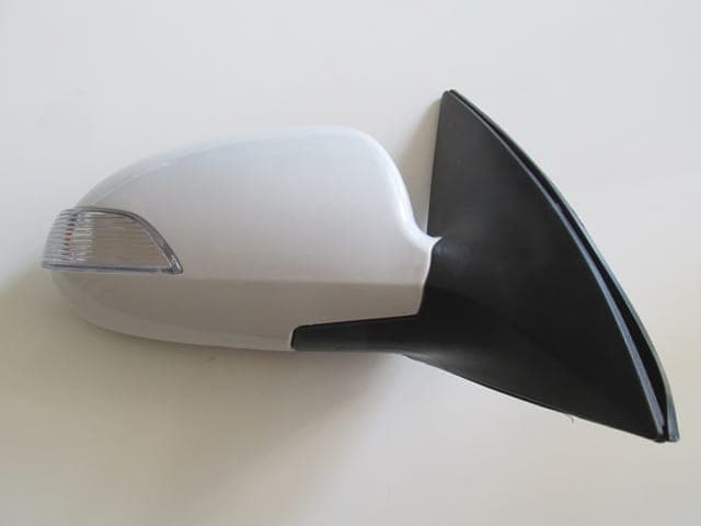 HYUNDAI I30- 07/12; KAPI AYNASI SAĞ ELEKTRİKLİ/SİNYALLİ/BEYAZ KAPAKLI(SİNYALİ KISA TİP)(5FİŞLİ)( (1/5)