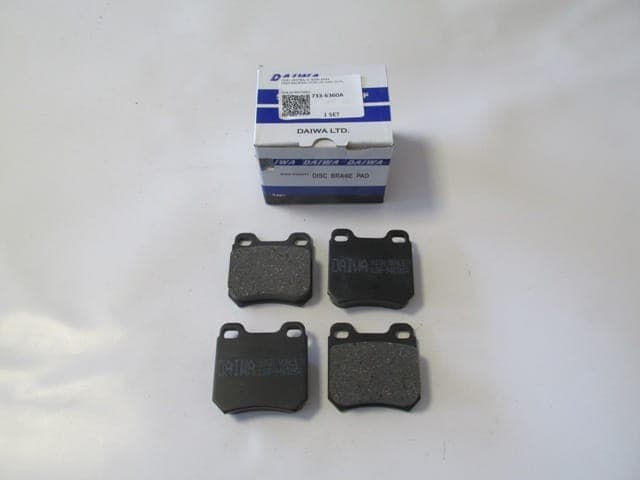 OPEL OMEGA- B- 99/03; ARKA FREN BALATASI (KABLOSUZ)(DİSK) (61,4X61,2X15) (BRAMAX) (1/4)