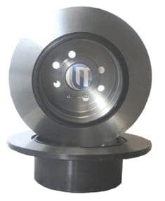 OPEL VECTRA- A- 88/95; ARKA FREN DİSKİ (DÜZ)(ADET) 1.8/2.0cc (270X10X57X77X4-2-1)(BRAMAX) (1/2)