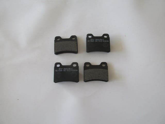 KIA SEPHIA- II- 02/06; ARKA FREN BALATASI (DİSK)(61,8x50,9x15) (BRAMAX) thumbnail 2