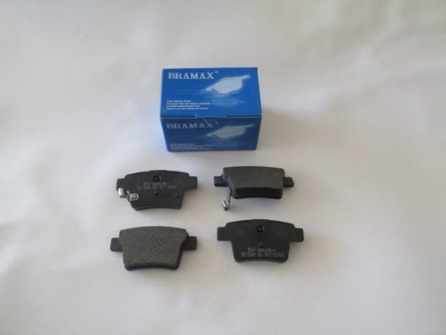 FORD MONDEO- 01/04; ARKA FREN BALATASI 1,8/2,0/2,2/2,5 (DİSK) (102X50,9X16,2) (BRAMAX) (1/4)
