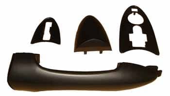 FORD FOCUS- SD/HB- 98/05; ARKA KAPI DIŞ AÇMA KOLU SAĞ/SOL AYNI (ADET) SİYAH (BOYANIR TİP) (HUSHAN) (1/1)