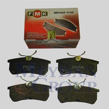 FORD FOCUS- SD/HB- 98/05; ARKA FREN BALATASI 1,4/1,6/1,8/2,0 (DİSK) (87,2X42,5X13) (FMK) (1/1)