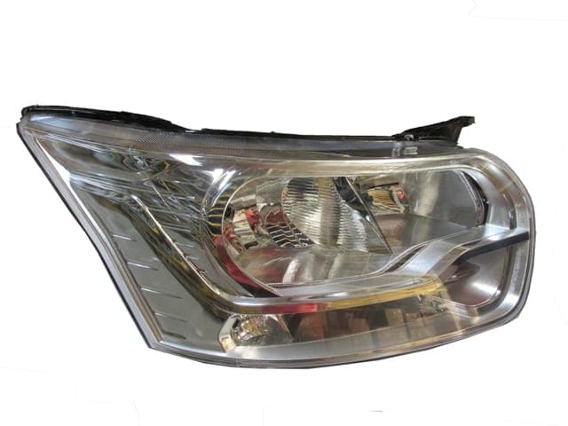 FORD TRANSIT- V363- 14/19; FAR LAMBASI SAĞ ELEKTRİKLİ/MOTORLU/NİKELAJLI 9FİŞLİ (H7/H15)(AYFAR) (1/3)