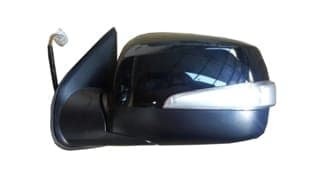 ISUZU D MAX- PICK UP- 07/12; KAPI AYNASI SOL ELEKTRİKLİ 6PİNLİ UZUN SİNYALLİ SİYAH (FAMELLA) (1/3)