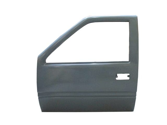 ISUZU TFR PICK UP- 98/02; ÖN KAPI KOMPLE SOL AYNA DELİKSİZ GRİ BOYALI (İCELİ/ÇEKOMASTİKLİ) (SIMYI) (1/4)