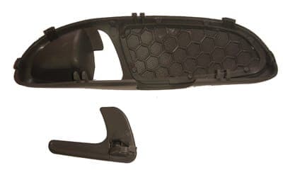 VOLKSWAGEN GOLF- 4- 98/04; ÖN KAPI İÇ AÇMA KOL ÇERÇEVESİ SAĞ (HOPARLÖR KAPAKLI) ELCEĞİ İLE GRİ thumbnail 2