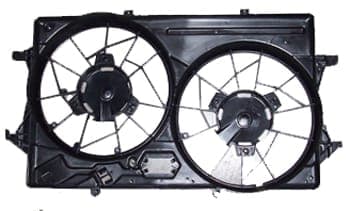 FORD FOCUS- SD/HB- 01/03; RADYATÖR FAN DAVLUMBAZI ÇİFTLİ BOŞ GÖVDE BENZİNLİ TİP (1/3)