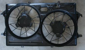 FORD FOCUS- SD/HB- 01/03; RADYATÖR FAN DAVLUMBAZI ÇİFTLİ BOŞ GÖVDE BENZİNLİ TİP thumbnail 2